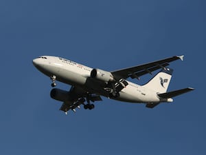 A Iran Air Airbus A310-304 plane