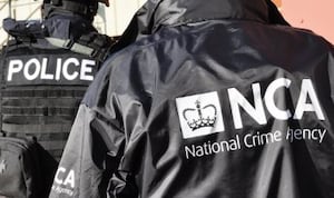 National Crime Agency officers arrested a man from Halesowen at Birmingham Airport