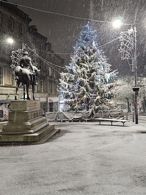 Wolverhampton in the snow taken by George Huntbatch