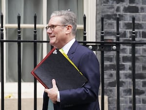 Sir Keir Starmer walking in Downing Street