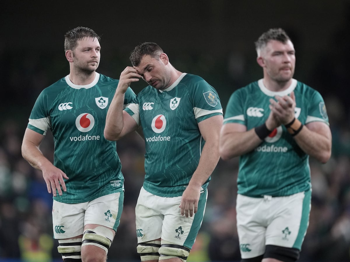 ‘No sulking’ – Ireland’s players vow to bounce back from New Zealand defeat