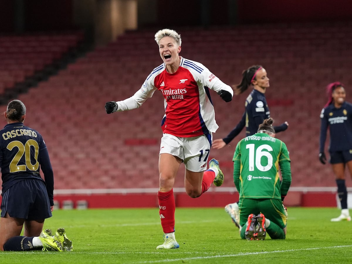 Lina Hurtig caps a satisfying night of Champions League progress for Arsenal