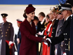 The Princess of Wales at Horse Guards Parade (Aaron Chown/PA)