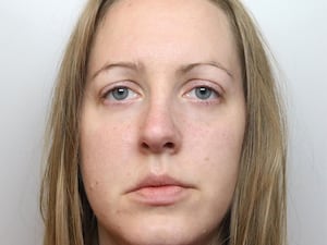 A police mugshot of Lucy Letby