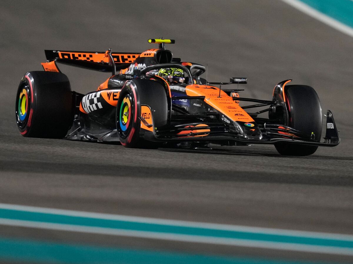 Lando Norris on pole as Lewis Hamilton suffers early elimination in Abu Dhabi