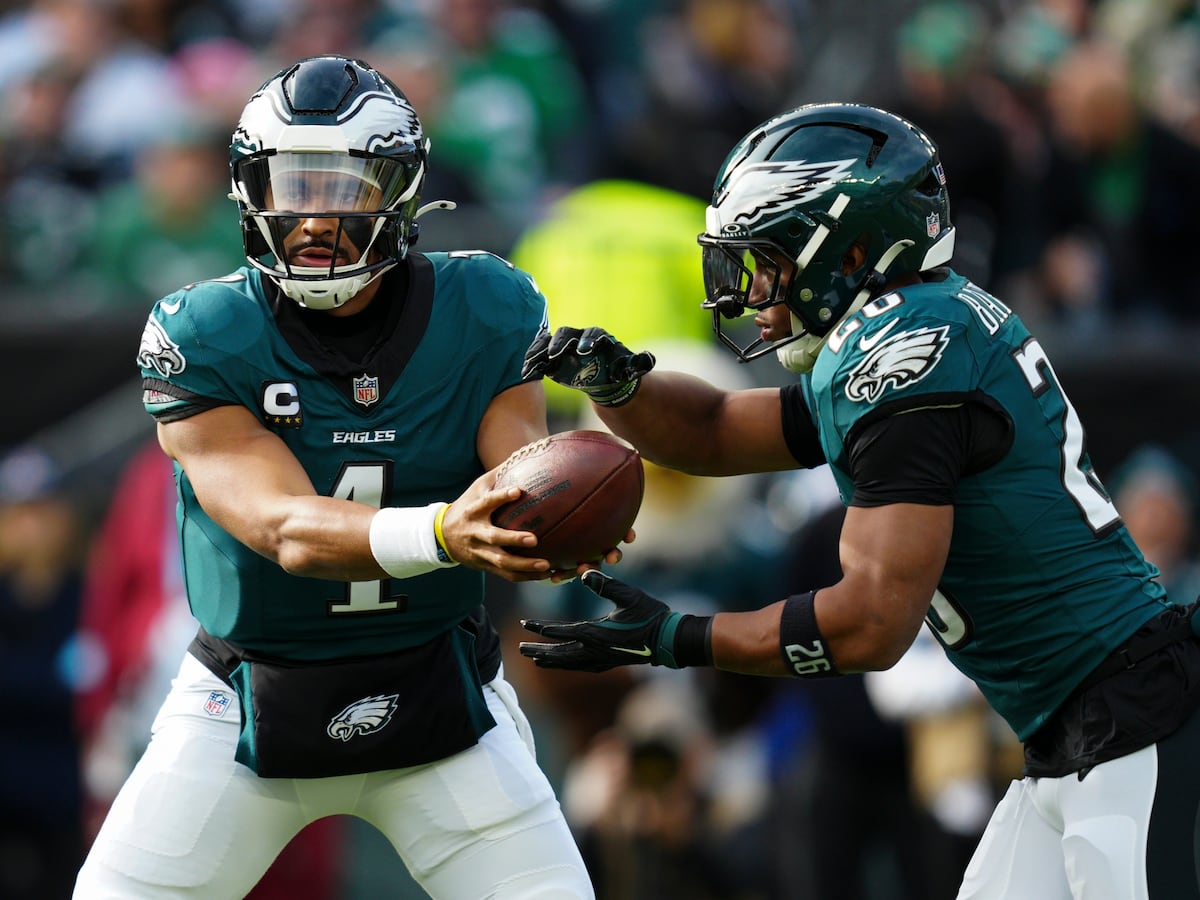 Philadelphia Eagles lock in play-off spot after win over Carolina Panthers