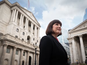 Rachel Reeves at the Bank of England