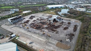 The site was left in ruins after the fire in May