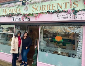 Lorraine and Sureena celebrate the award. 