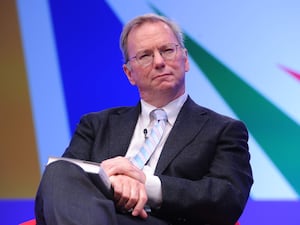 Former executive chairman of Google Eric Schmidt