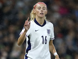 Chloe Kelly in action for England