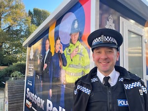 Sussex Police chief inspector Jim Loader