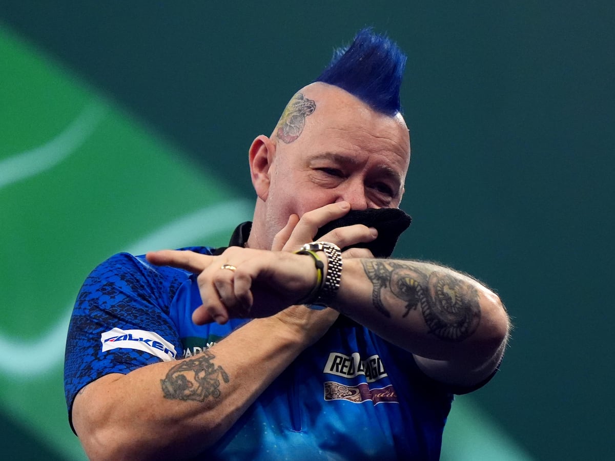 It’s amazing – Peter Wright emotional after knocking out champion Luke Humphries