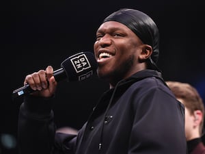 KSI in the ring (Richard Sellers/PA)