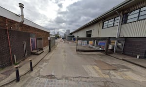 Smith Road, Wednesbury. The industrial estate entrance would be used as the main access for a proposed new six-acre battery farm near to the town\'s Midland Metro depot. Pic: Google Maps. Permission for reuse for all LDRS partners.