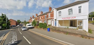 A Google Street View Image Of The Vacant Shop Unit On Hednesford Road, Cannock, Where The New Convenience Store Is Set To Open. Free for use by all LDRS partners