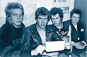 The Sex Pistols played at the club under an alias