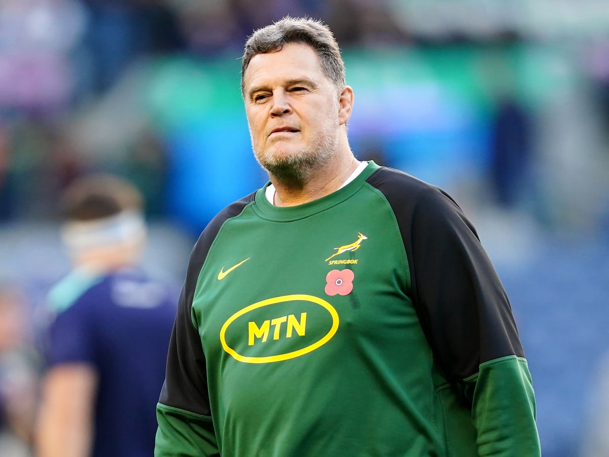 Rassie Erasmus knows England coach Steve Borthwick ‘is a bit under pressure’