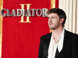 Paul Mescal at the premiere of Gladiator II