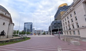 Attendees gathered for the event in Centenary Square, Birmingham. Photo: Google