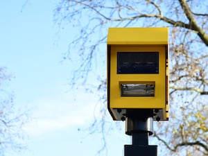 A speed camera in London