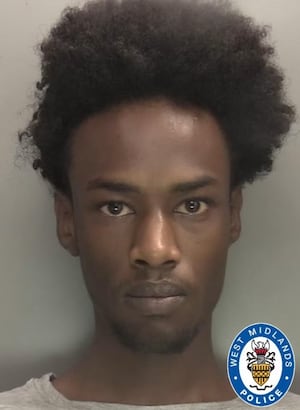 Abdirahman Ibrahim, 21, was convicted of murder at Birmingham Crown Court.