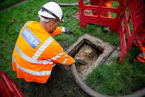 Severn Trent's team clearing blockages