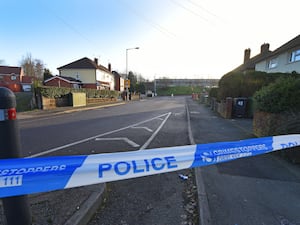 Richards Street was closed off after a man was stabbed near The Flatts, Darlaston