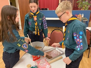 Cooking for Chasetown Scouts 