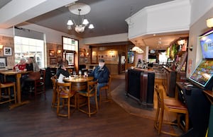 The pub is much bigger on the inside than people think