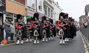 The Shirley Pipe Band