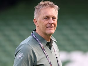 Republic of Ireland head coach Heimir Hallgrimsson ahead of the Nations League match against England at the Aviva Stadium