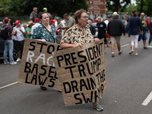 South Africa White Protest