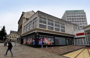 The former Mike Lloyd Music shop in Queen Square could soon become a real-ale bar