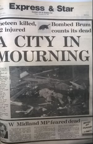 How the Express & Star reported the tragedy