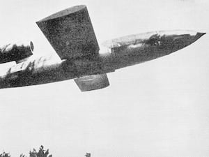 A V1 flying bomb.