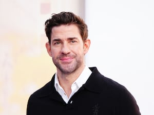 John Krasinski smiles at the camera