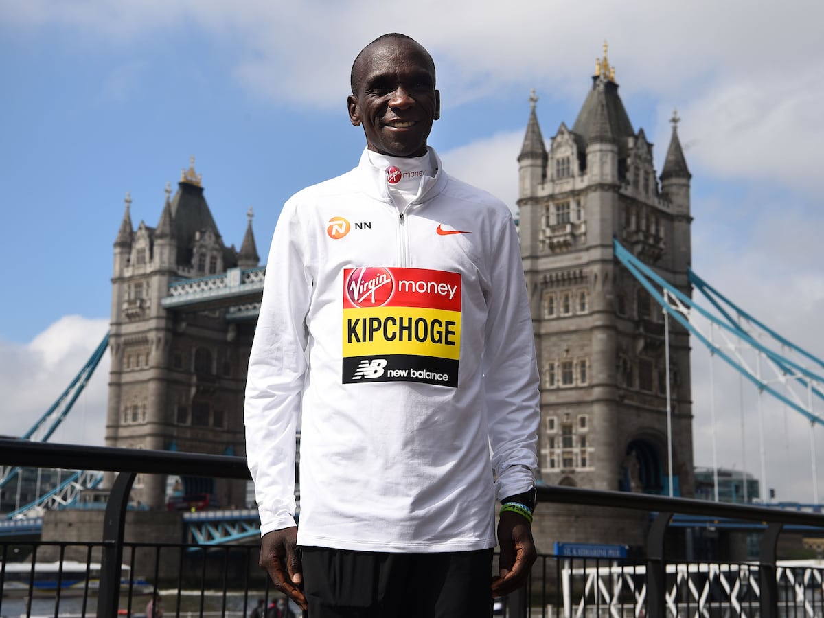 Eliud Kipchoge wants to encourage world to take up running