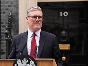 Sir Keir Starmer outside Downing Street