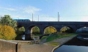 Trams could soon be running along Parkhead viaduct in Netherton