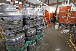 The brewery brews plenty of different types of dark and pale ales