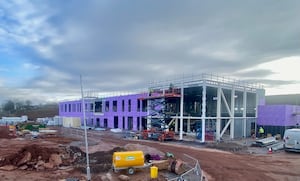 The school is being built on the St John's Grange house development in Lichfield