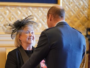 Pauline Quirke and the Prince of Wales