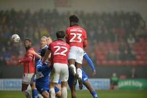 Ellis Harrison scores the winner with his first goal for Walsall.