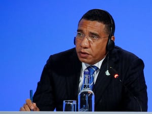 Jamaica’s prime minister Andrew Holness