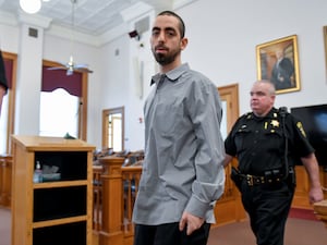 Hadi Matar at Chautauqua County Court in Mayville, New York