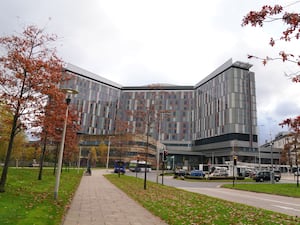 A view of Queen Elizabeth University Hospital