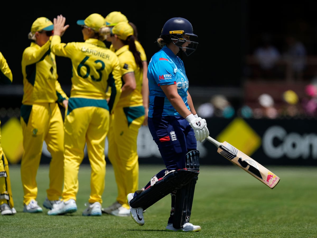 England suffer four-wicket defeat in opening ODI of Women’s Ashes