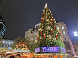 The famous Frankfurt Christmas tree