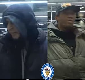 Do you recognise these men? Photo: West Midlands Police